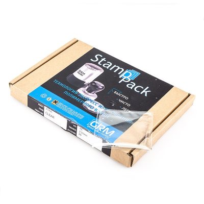 GRM StampPack XTRA CLEAR А8 (52х74 мм) Фотополимерная кассета с субстратом (уп. 20 штук)