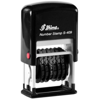 SHINY S-409 Нумератор (6 разрядов)(4мм)