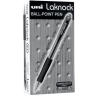 12 штук - Шариковая ручка Автоматическая UNI Laknock SN-100 шарик 0.7 мм/линия 0.3 мм