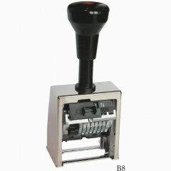 REINER B8 Нумератор автоматический, металлический корпус и литеры 5.5 мм., 8 разрядов