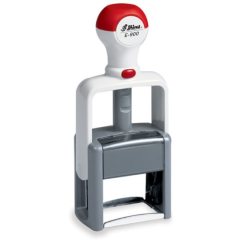 SHINY ESSENTIAL LINE E-900 Автоматическая оснастка для штампа металлическая с пластиковой ручкой (штамп 41 х 24 мм.)
