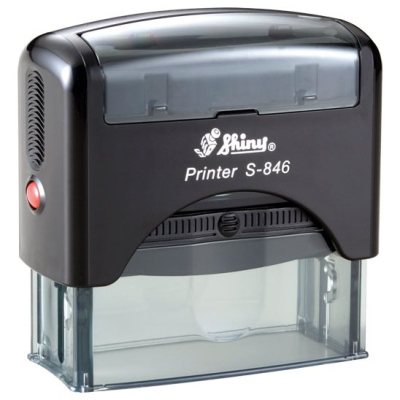 Shiny S-846 Автоматическая оснастка для штампа (штамп 65 x 27 мм.)