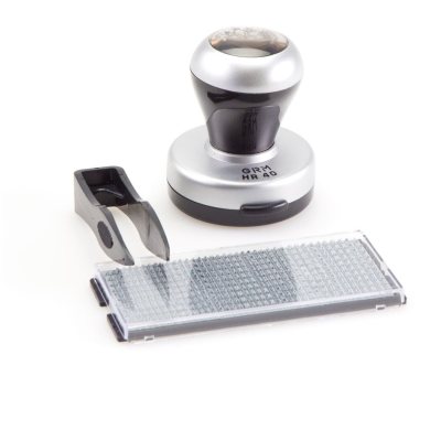 GRM HR40 DIY/1 круг Настольная самонаборная полуавтоматическая оснастка с микротекстом, 1 касса (печать 40 мм)