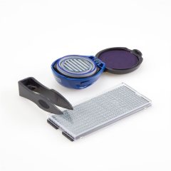 GRM TABLET R40 DIY/1 круг Карманная самонаборная полуавтоматическая оснастка с микротекстом, 1 касса (печать 40 мм)