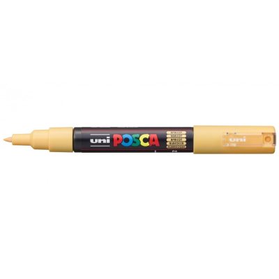 Маркер POSCA PC-1M, абрикосовый, 0.7 мм, пулевидный наконечник № Р4