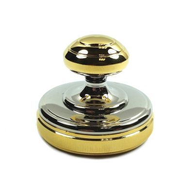 OS-17-1 Оснастка для печатей "металлическая блестящая", никелирование, золочение / d= 41 мм.