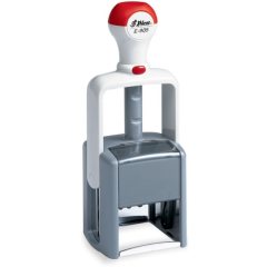 SHINY ESSENTIAL LINE E-905 Автоматическая оснастка для печати/штампа металлическая с пластиковой ручкой (штамп 45 х 45 мм./диаметр печати 45 мм.)