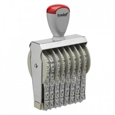 TRODAT 15128 ЛЕНТОЧНЫЙ НУМЕРАТОР,12мм,8 РАЗРЯДОВ